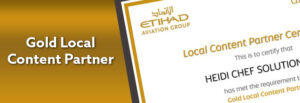 Gold Local Content Partner by Etihad